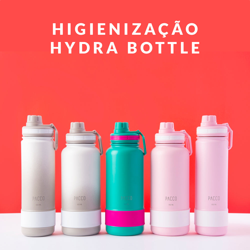 Como higienizar sua Hydra Bottle