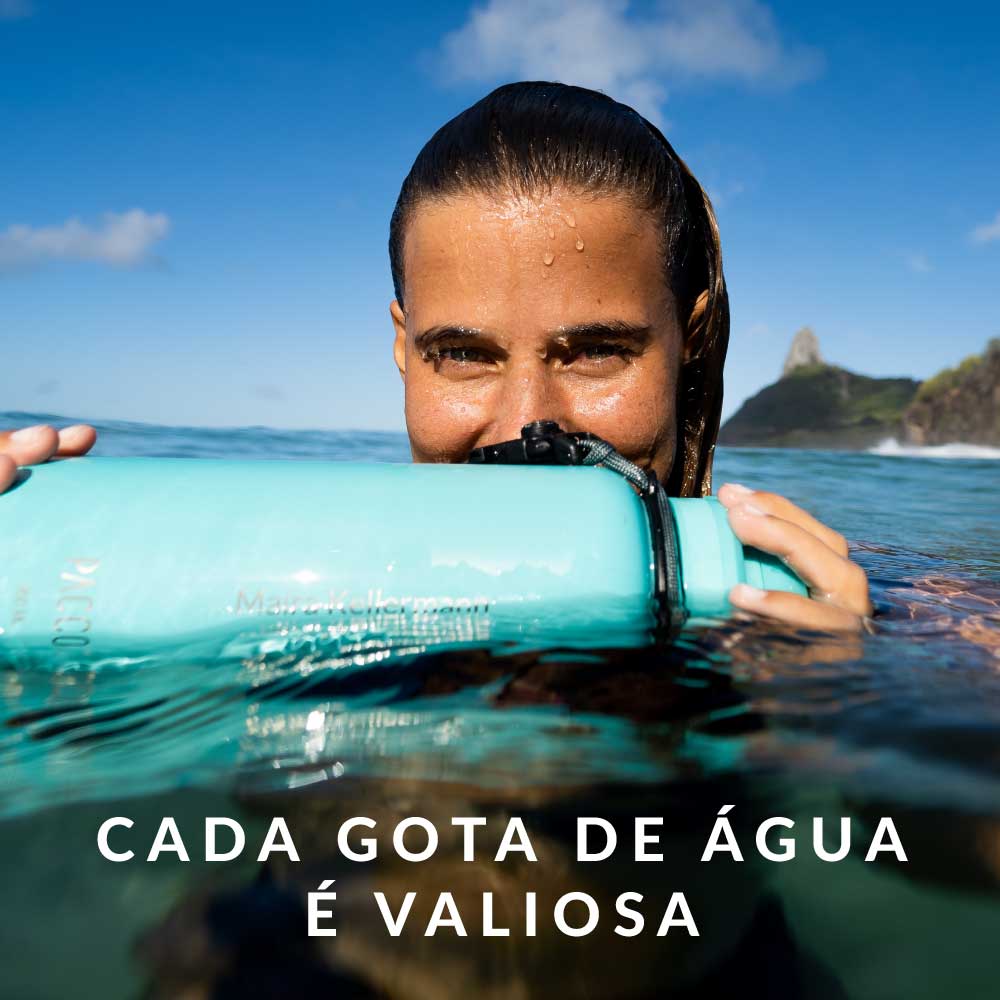 Cada gota de água é valiosa