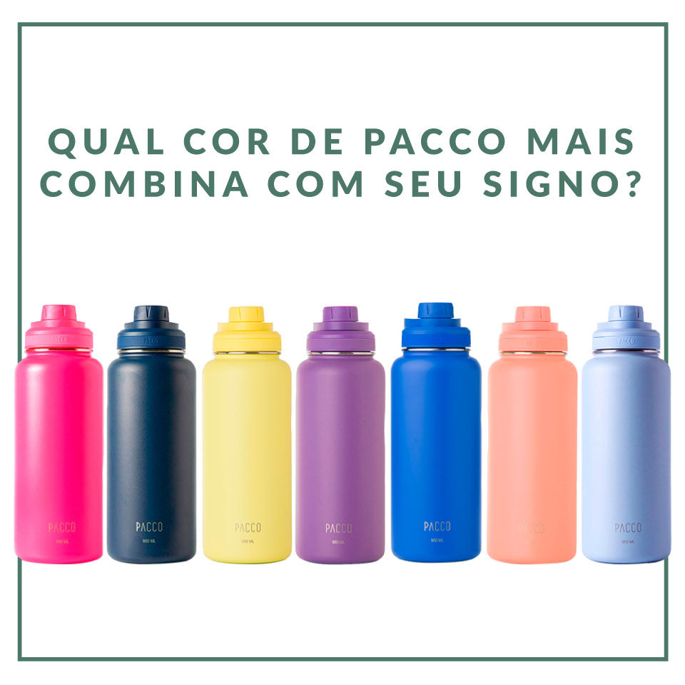 Qual cor de PACCO mais combina com seu signo?