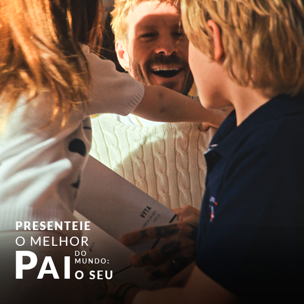 Presenteie o melhor pai do mundo: o seu