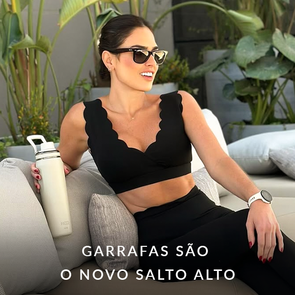 Garrafa é o novo salto alto: por que hidratação virou tendência de estilo