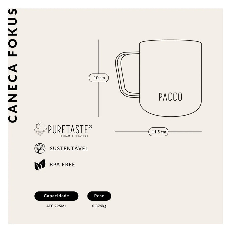 Caneca Fokus 295ml