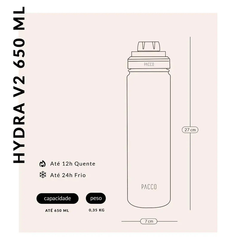 Garrafa Térmica Hydra V2 650ml