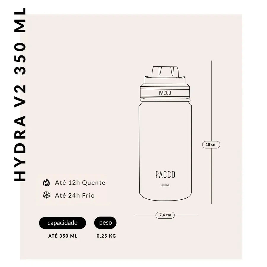 Garrafa Térmica Hydra V2 350ml