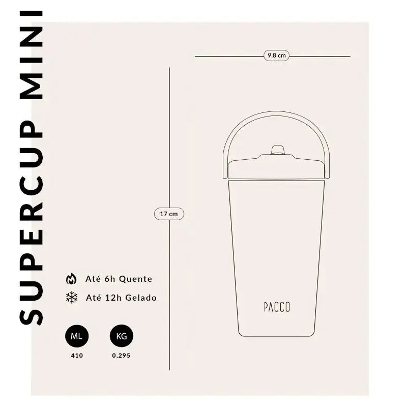 Copo Térmico SuperCup Mini 410ml