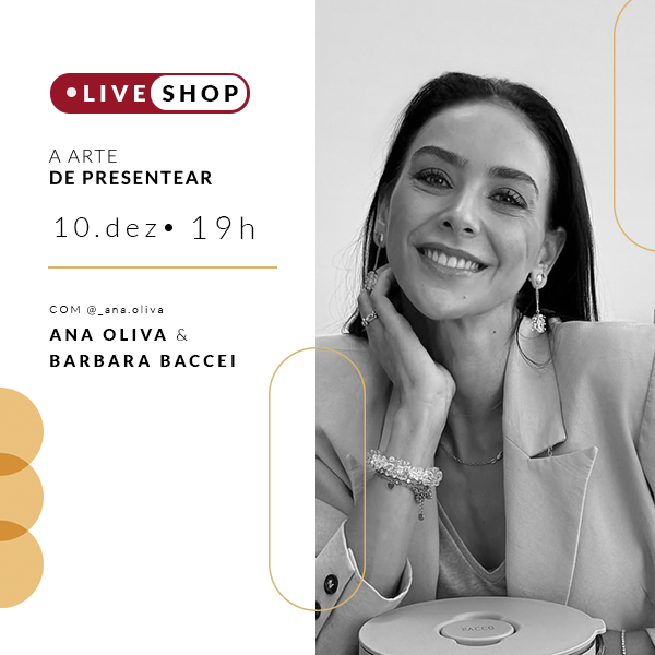 Live Shop PACCO: A Arte de Presentear