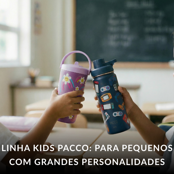 Linha KIDS PACCO: para pequenos com grandes personalidades