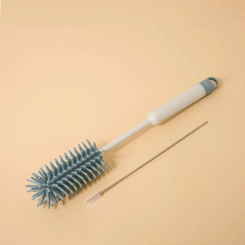 Escova de Limpeza em Silicone 2 em 1