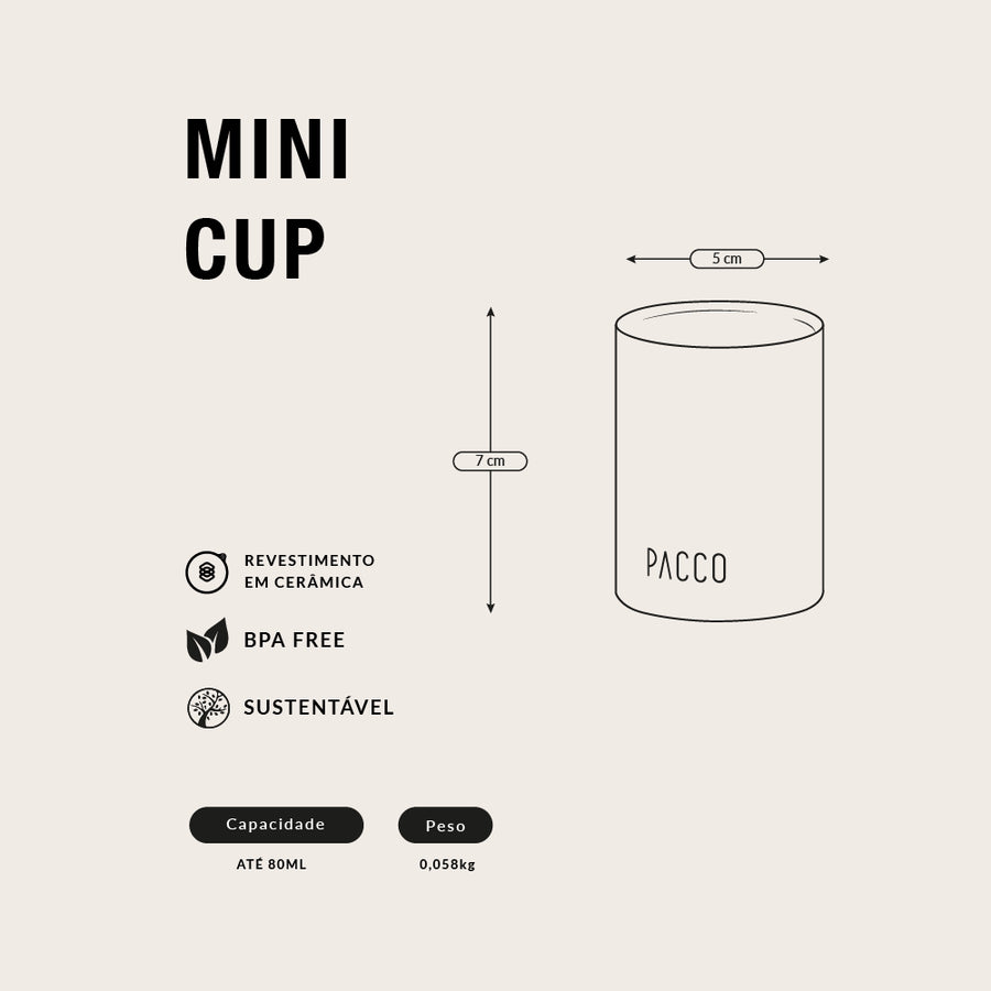 Copo Mini Cup 80ml