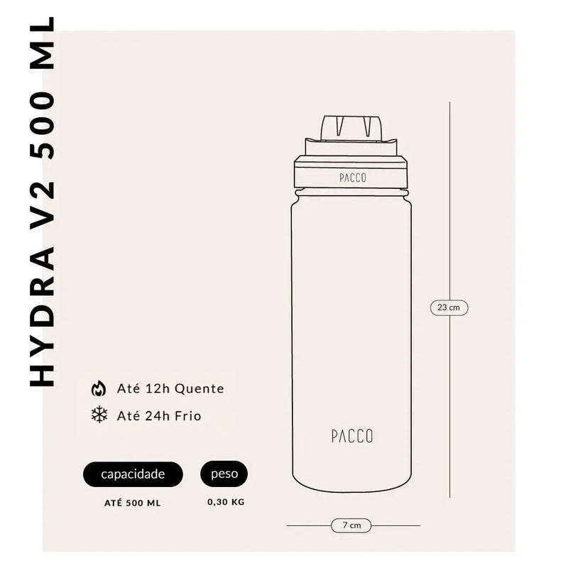 Garrafa Térmica Hydra V2 500ml