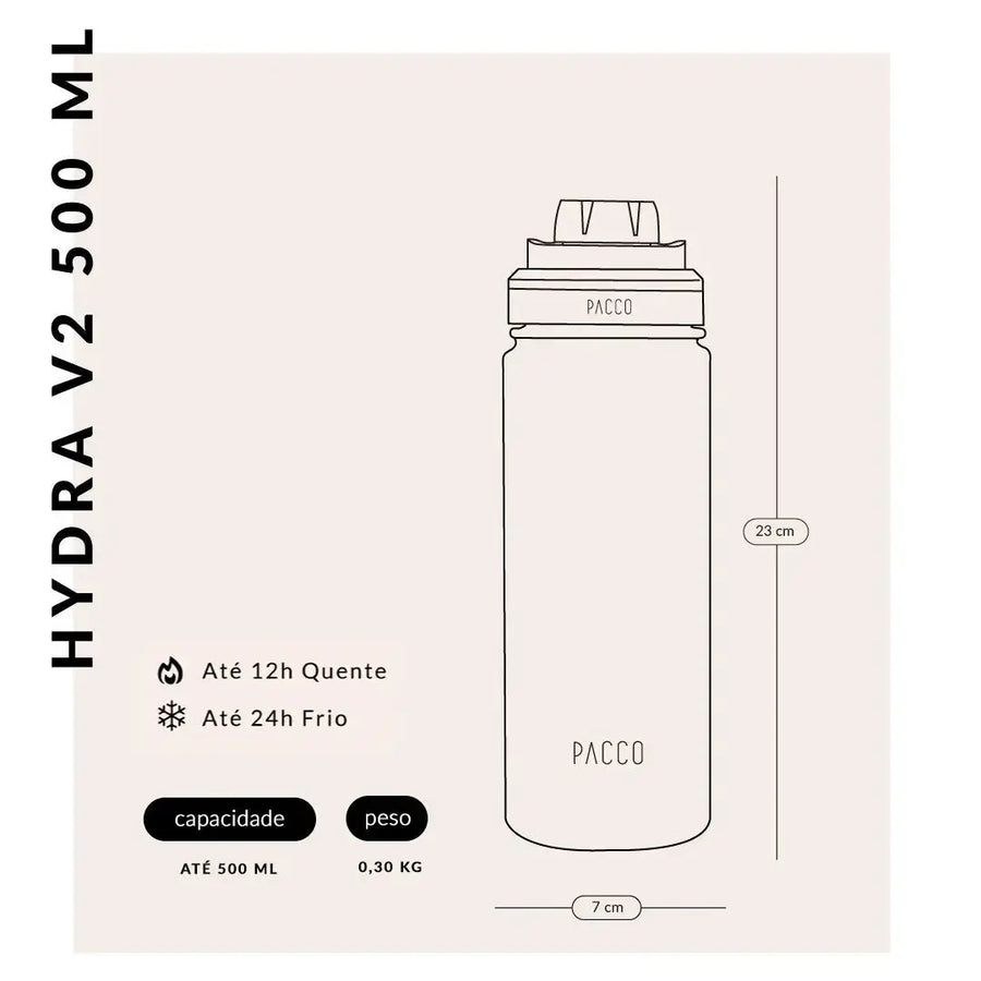 Garrafa Térmica Hydra V2 500ml