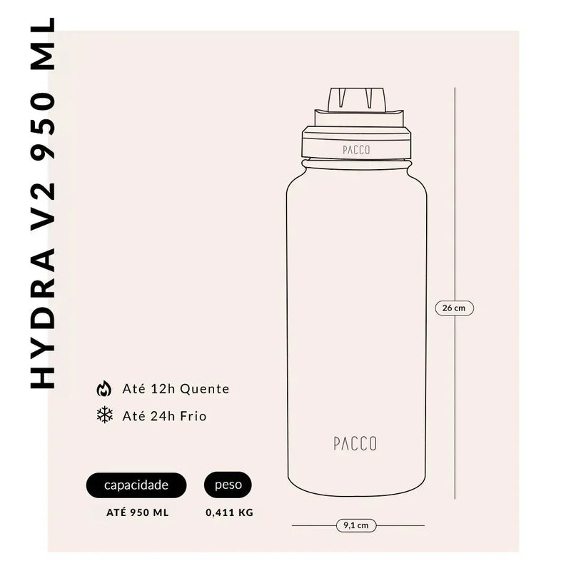 Garrafa Térmica Hydra V2 950ml