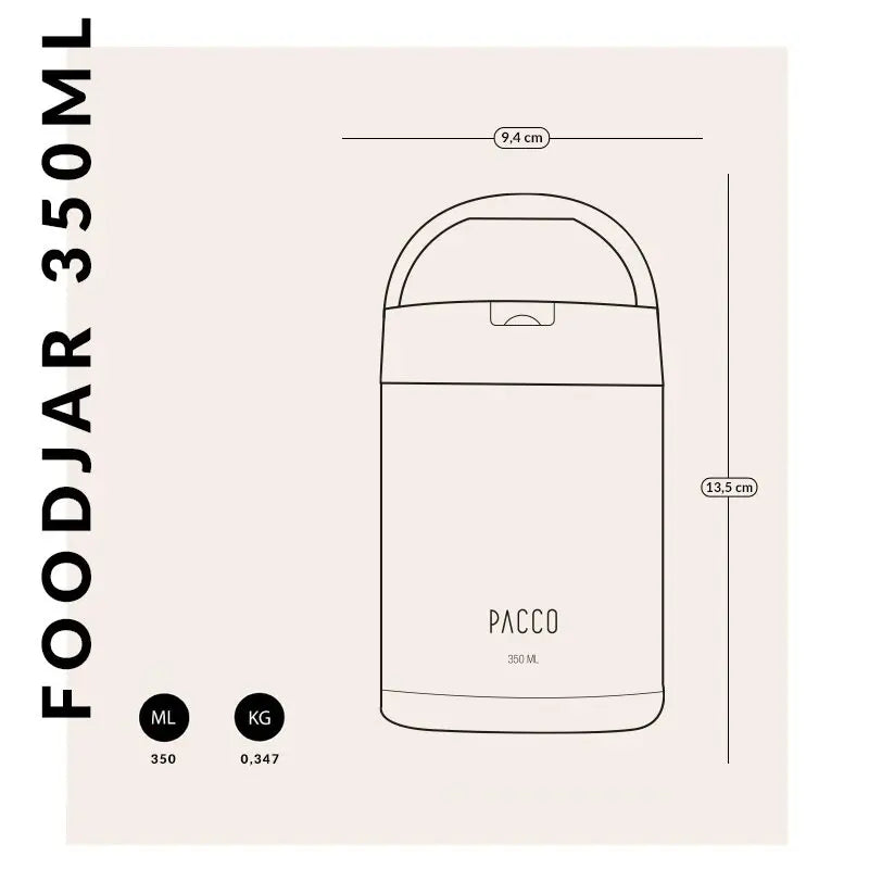 Pote Térmico Foodjar 350ml