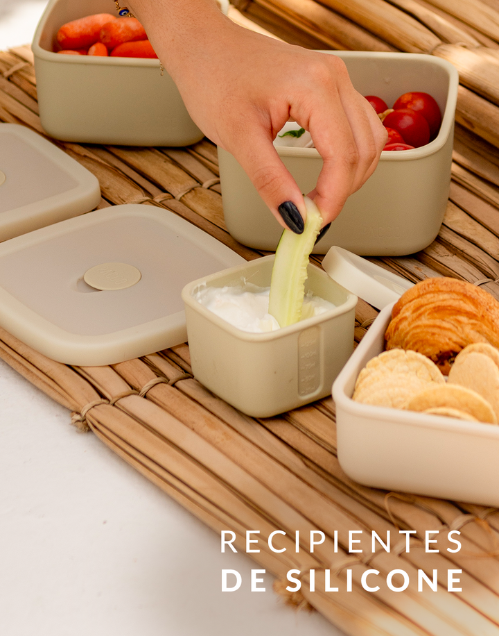 Recipientes de Silicone