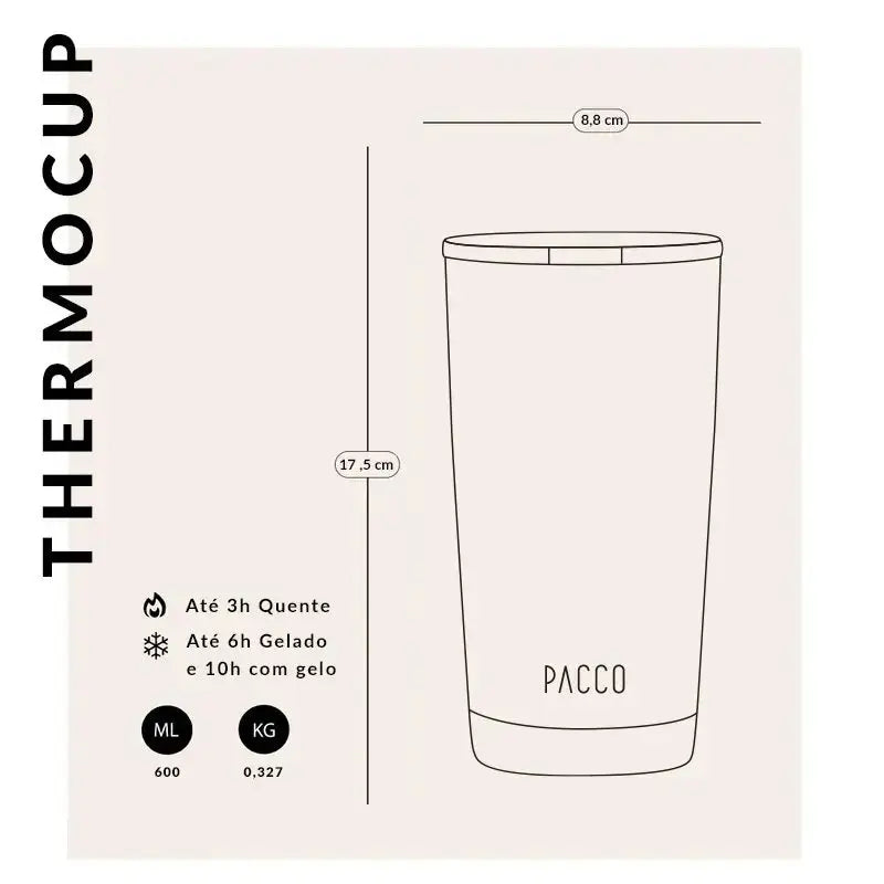 Copo Térmico ThermoCup 600ml