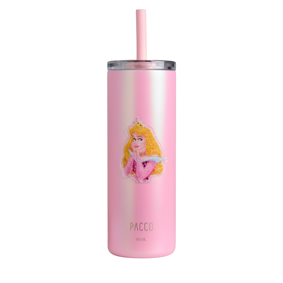 Copo Térmico Slim Cup com Canudo Disney com cristais Swarovski®