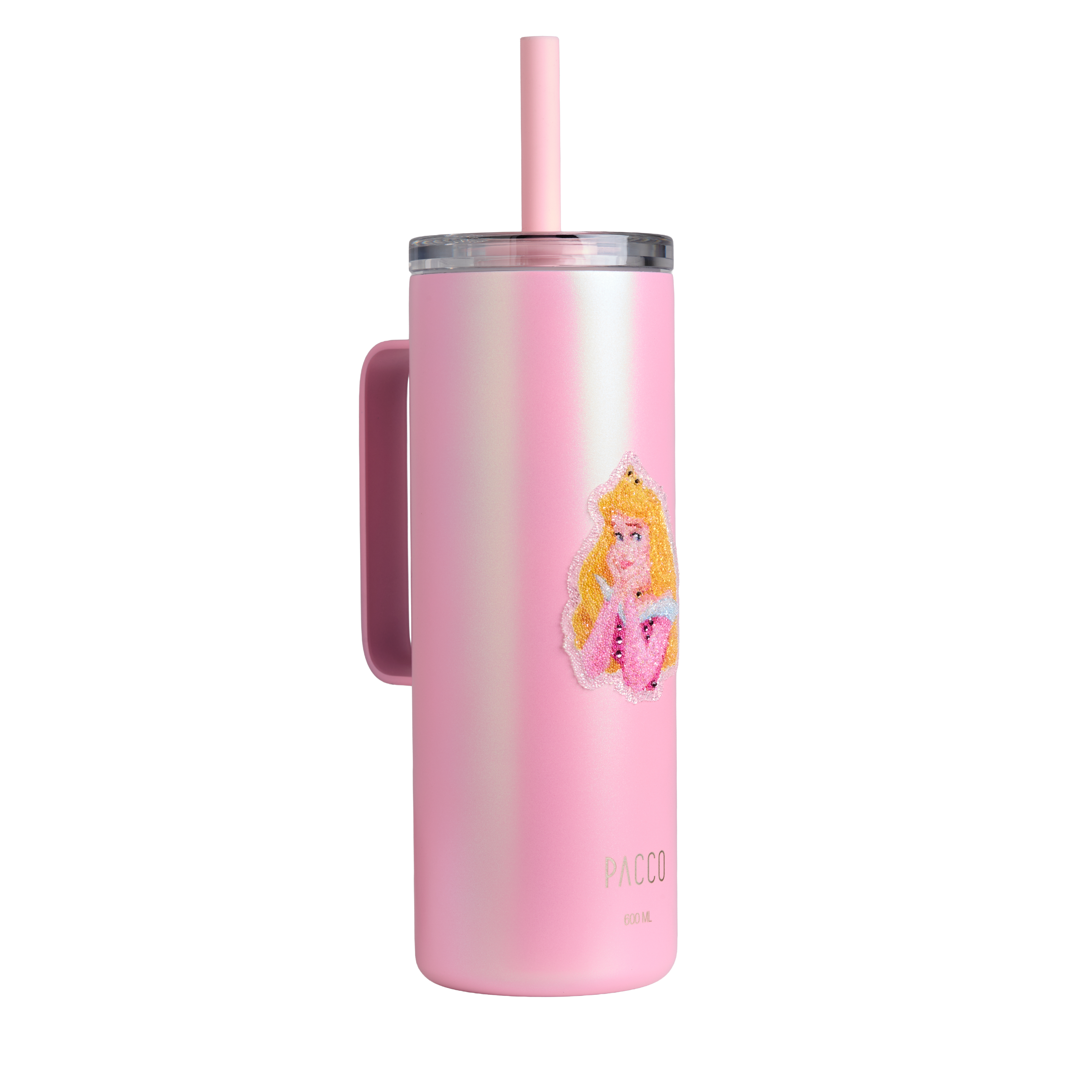 Copo Térmico Slim Cup com Canudo Disney Swarovski