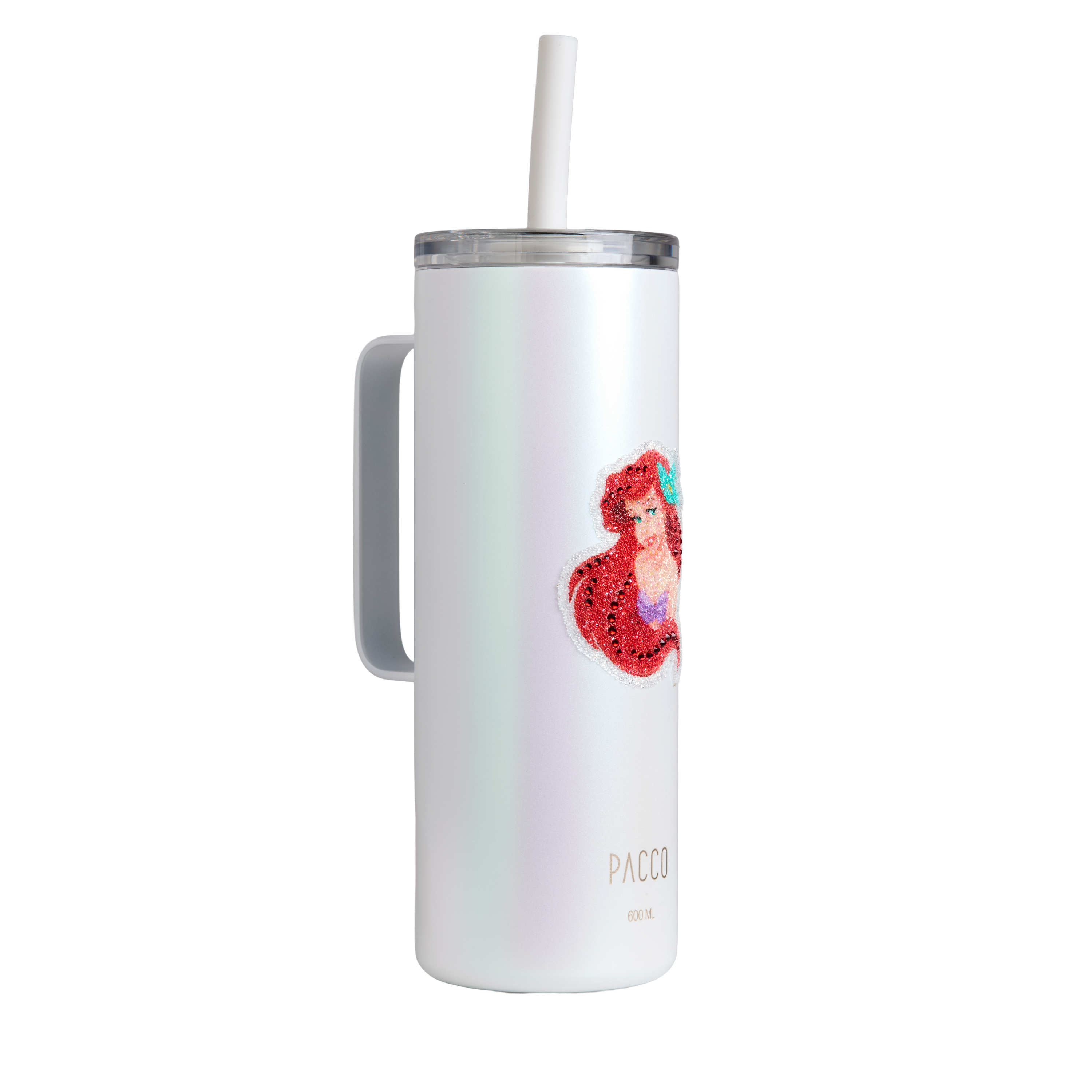 Copo Térmico Slim Cup com Canudo Disney Swarovski