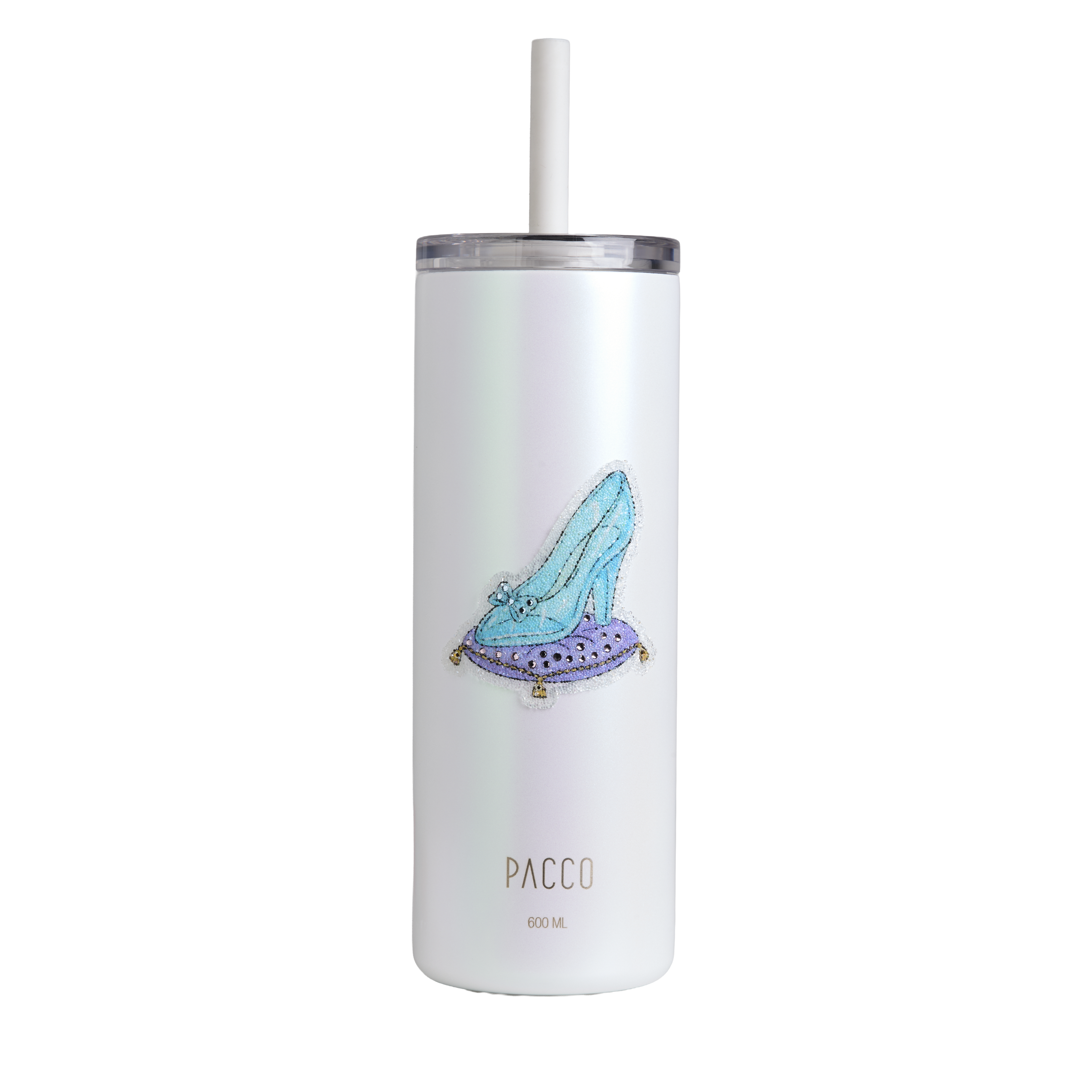 Copo Térmico Slim Cup com Canudo Disney Swarovski