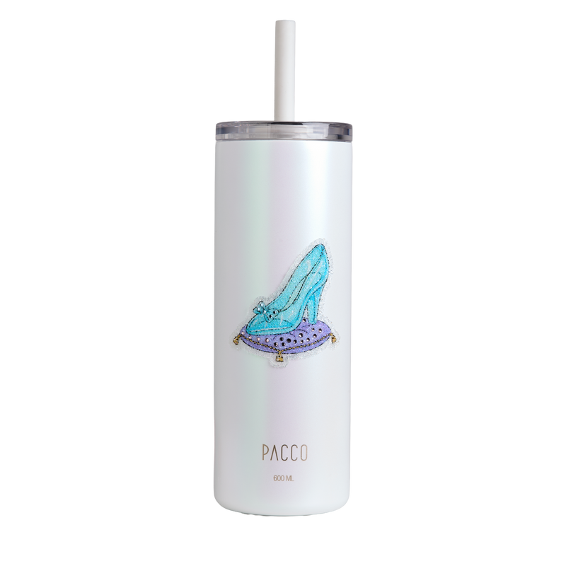 Copo Térmico Slim Cup com Canudo Disney Swarovski