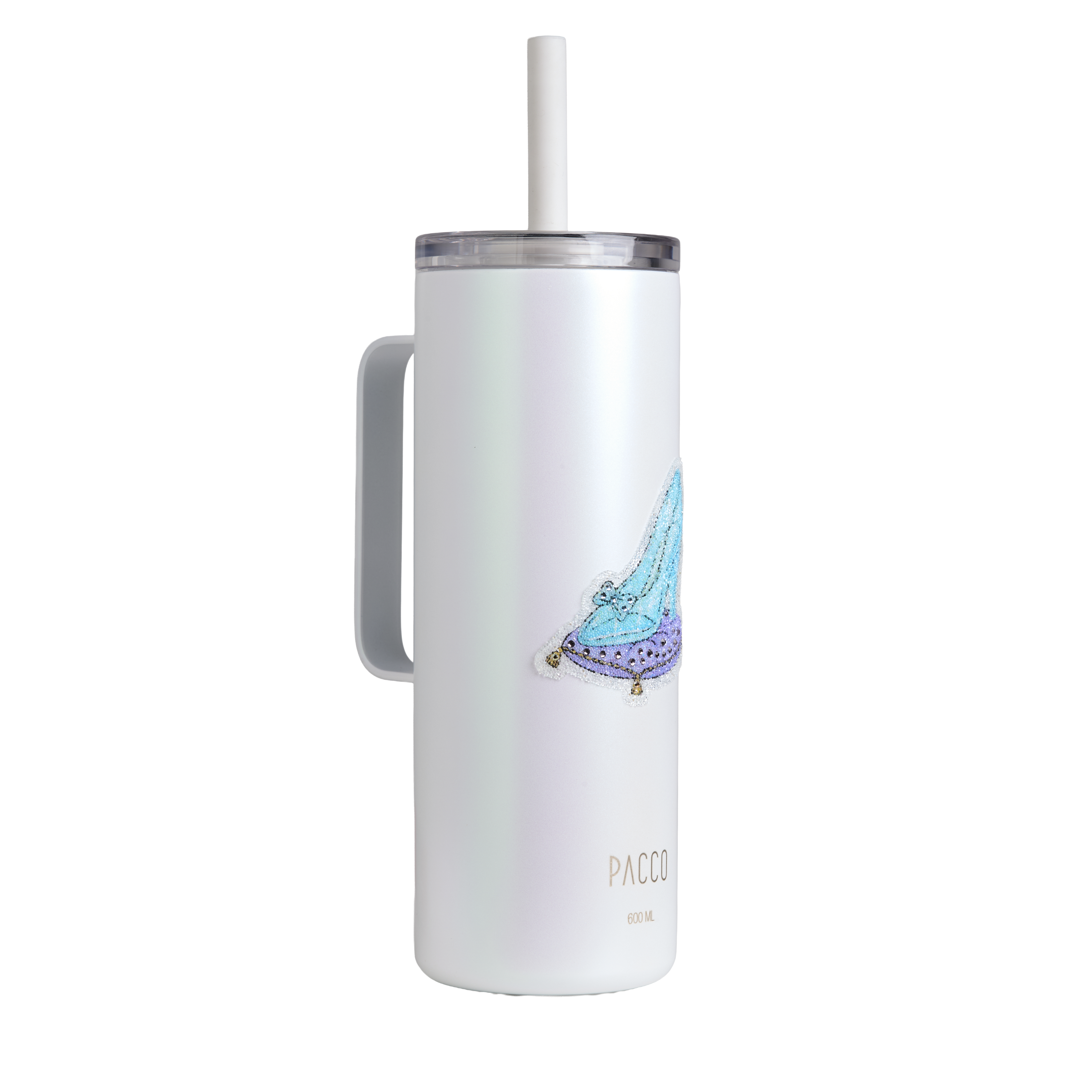 Copo Térmico Slim Cup com Canudo Disney Swarovski
