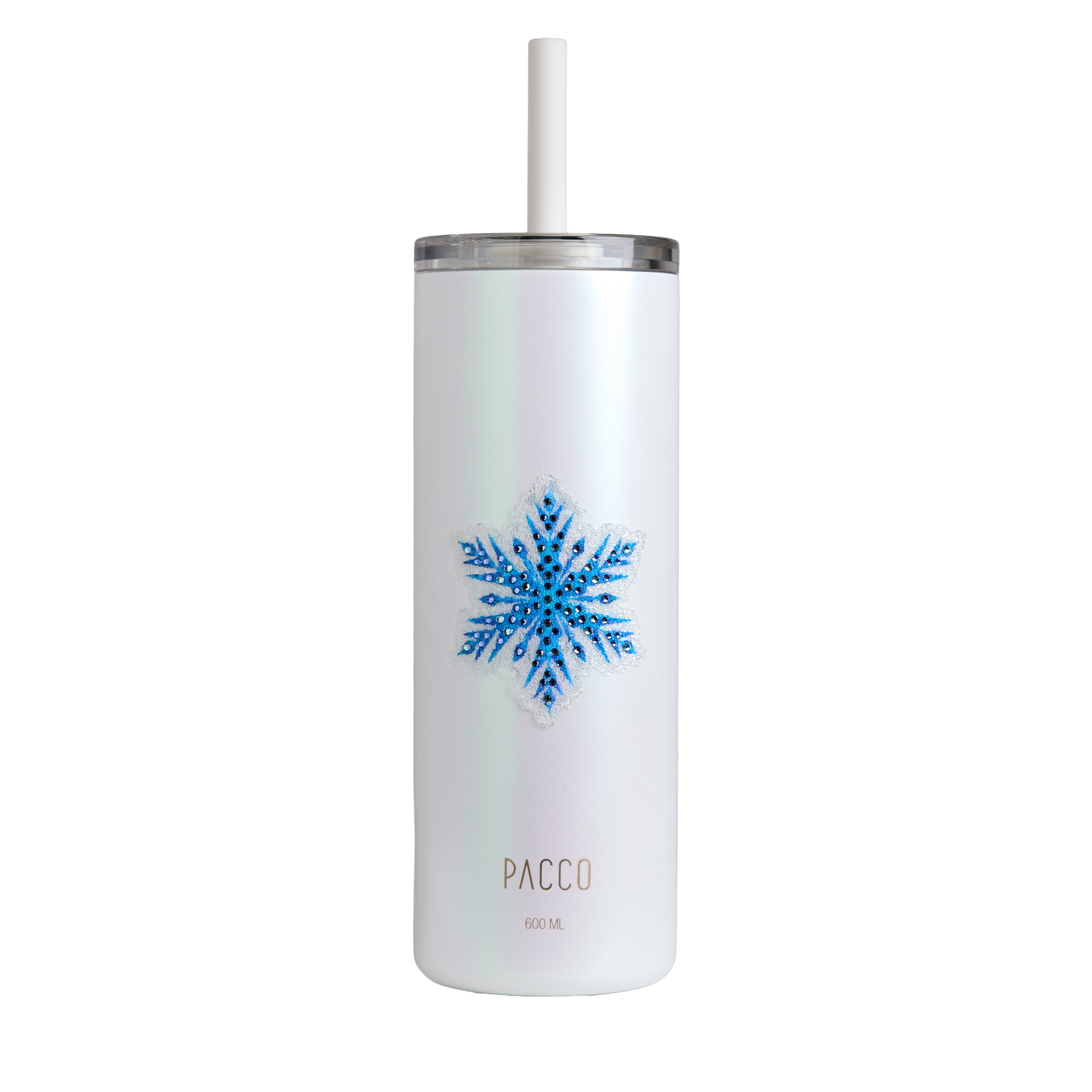 Copo Térmico Slim Cup com Canudo Disney Swarovski
