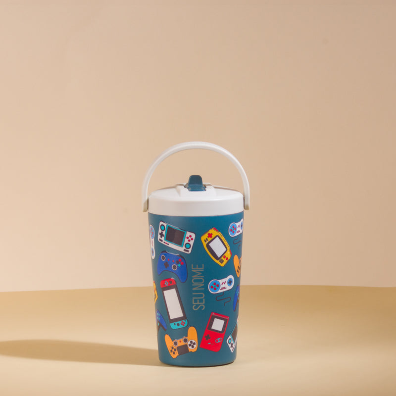 Copo Térmico SuperCup Mini Estampado 410ml