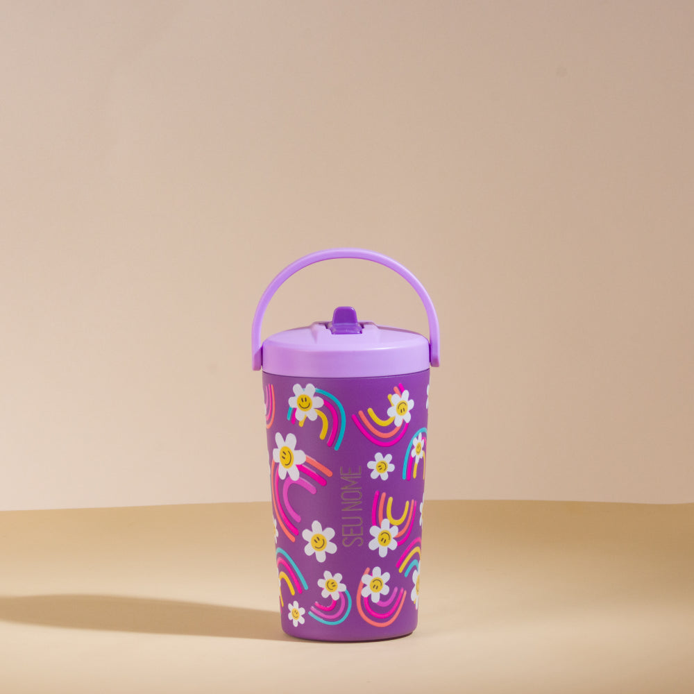 Copo Térmico SuperCup Mini Estampado 410ml