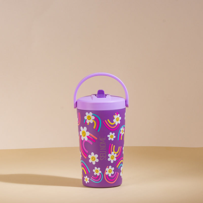 Copo Térmico SuperCup Mini Estampado 410ml