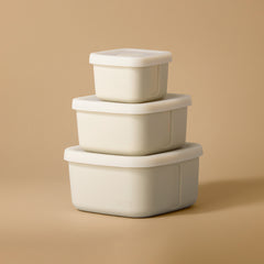 Fresh trio Conjunto pote de silicone