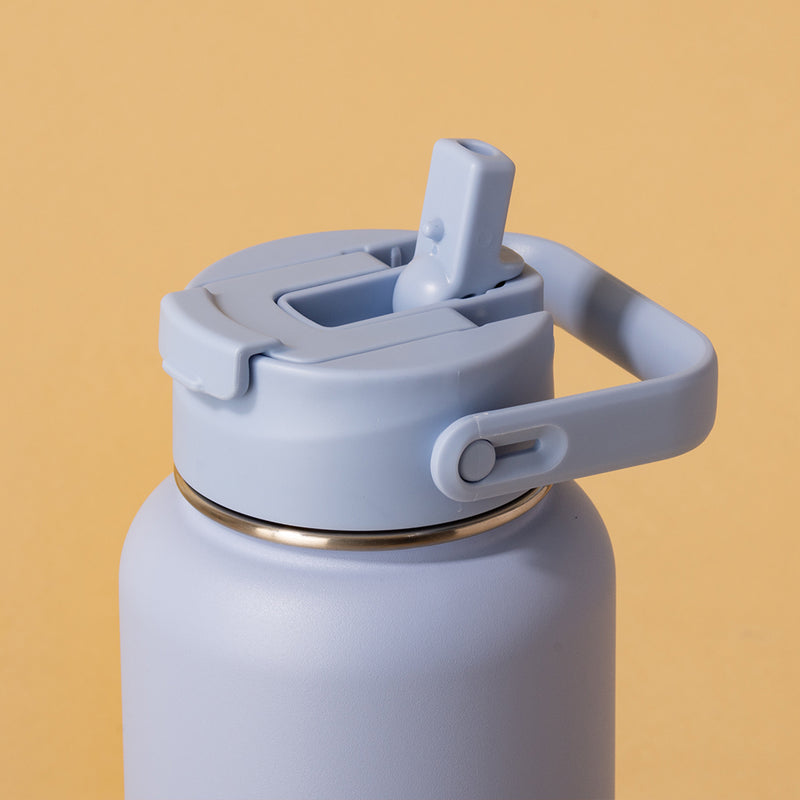 Hydra Duo - Garrafa Térmica Hydra V2 Lavanda 950ml e Tampa Duo Lavanda