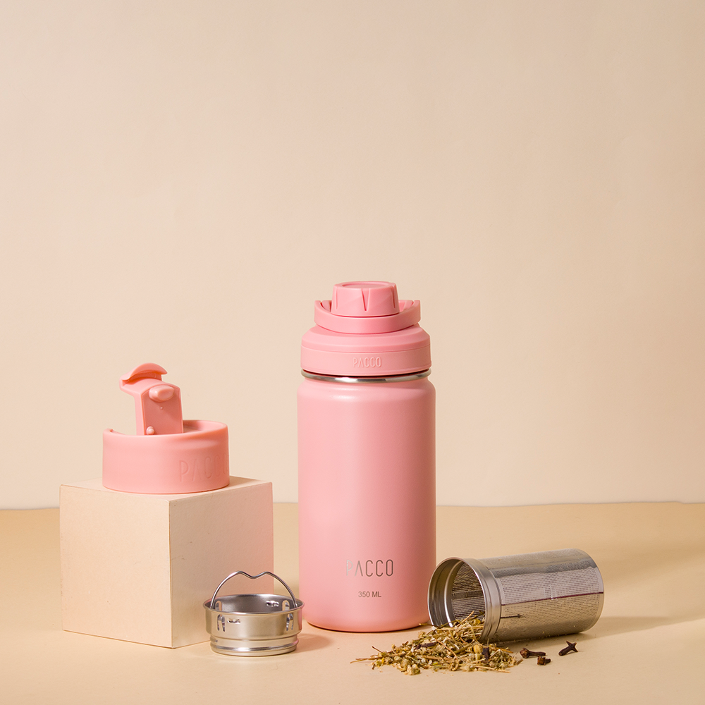 Tumbler - Hydra 350ml + Kit infusor Rose