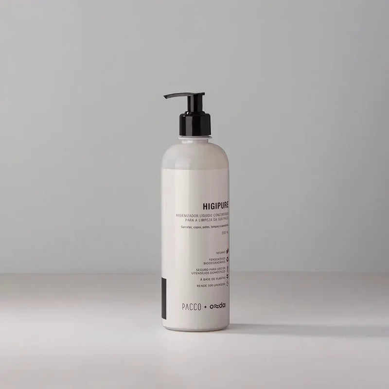 Kit de Higienização - Higipure 500ml + Escova 2 em 1 + Escova GapBrush