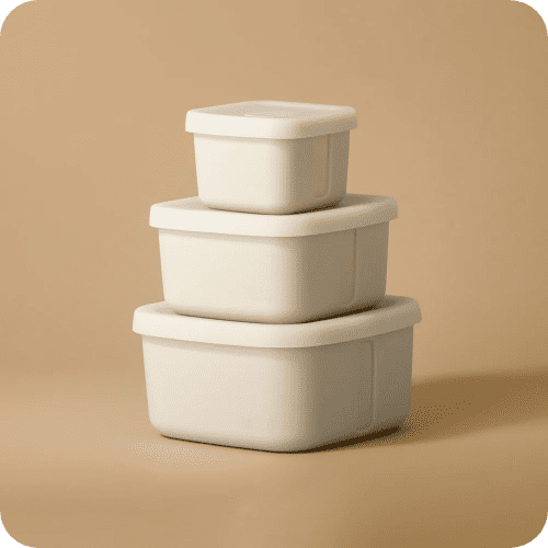 Recipientes de Silicone