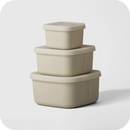 RECIPIENTES DE SILICONE