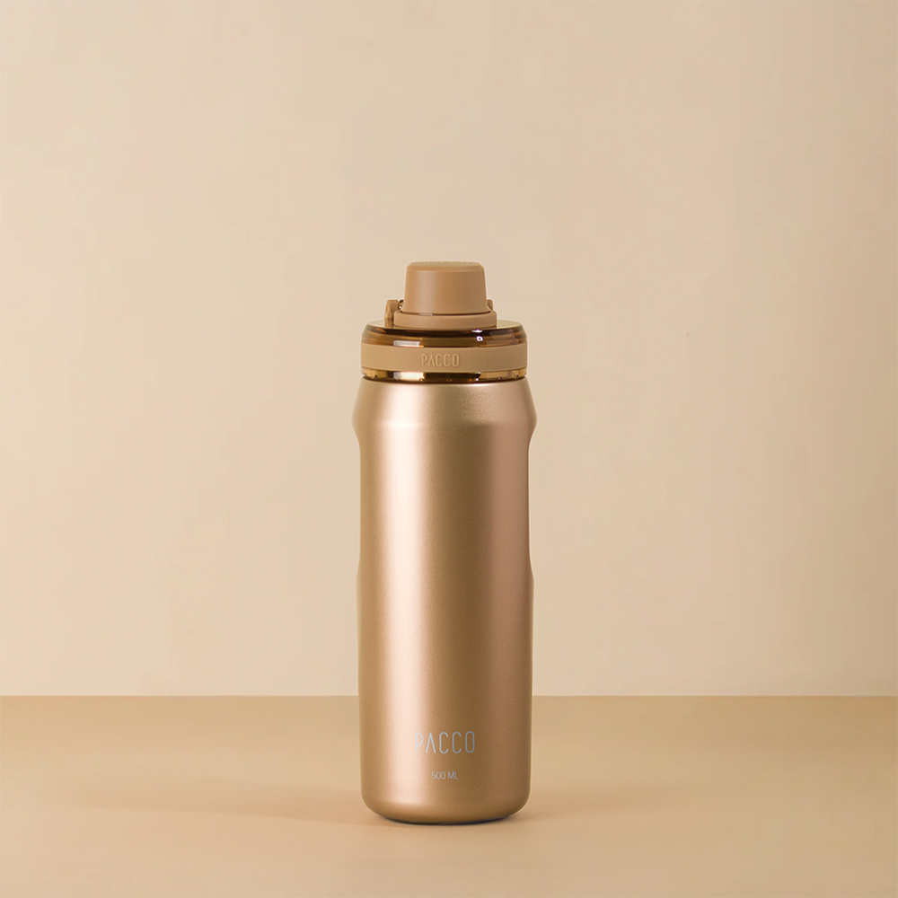 Garrafa Térmica Premium Vyta Gold Series 500ml