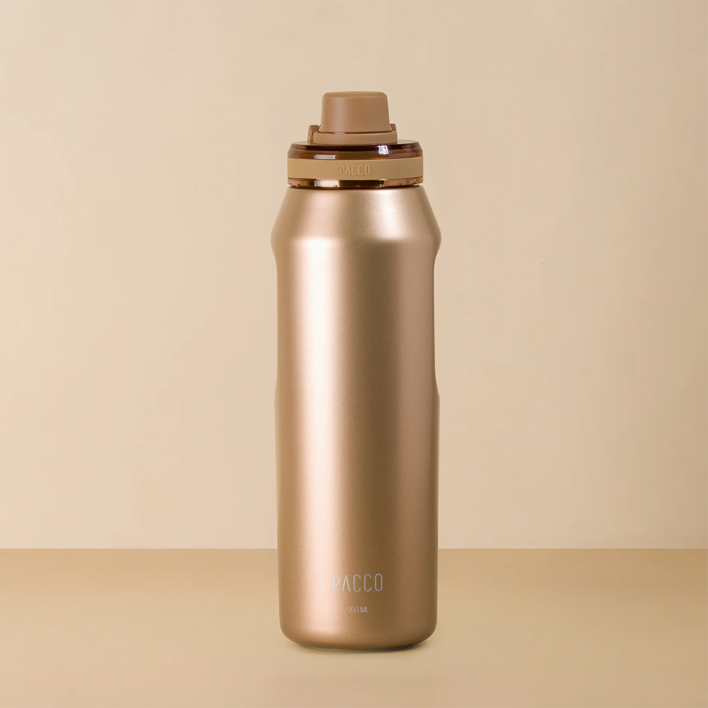 Garrafa Térmica Premium Vyta Gold Series 950ml