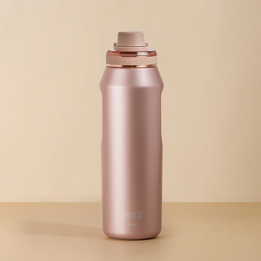 Garrafa Térmica Premium Vyta Gold Series 950ml